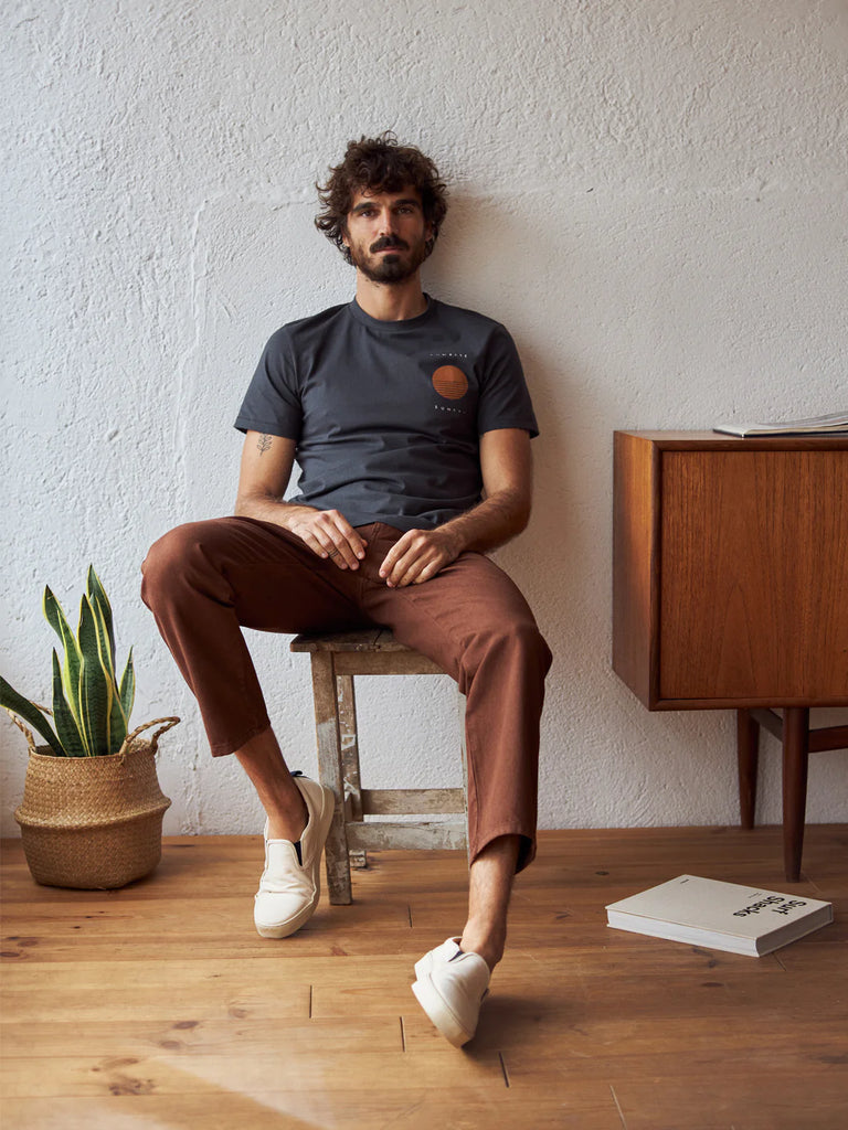 TWOTHIRDS Killingq t-shirt dark sand men