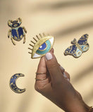 MALICIEUSE Gold eye patch