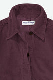 KINGS OF INDIGO Ota corduroy jacket mauve wine women