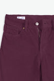 KINGS OF INDIGO Jane corduroy pants mauve wine women