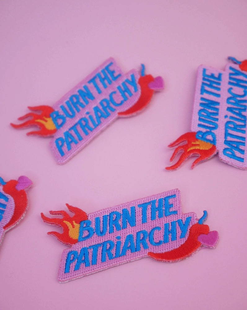 MALICIEUSE Burn the patriarchy patch