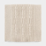 DEDICATED Backen scarf pearl white women