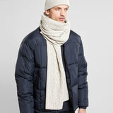 DEDICATED Backen scarf pearl white women