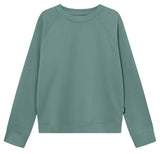 DEDICATED Ystad base sweatshirt forest green women