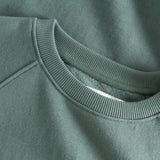 DEDICATED Ystad base sweatshirt forest green women