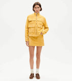 THINKING MU Kimmy corduroy skirt butter women