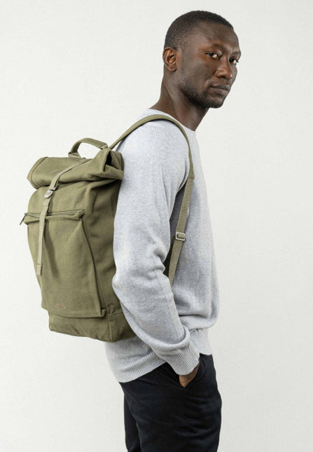 MELAWEAR Amar backpack olive green unisex