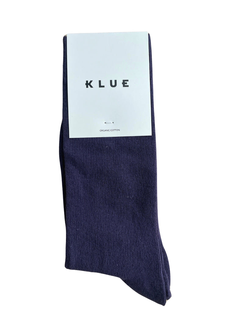 KLUE Organic cotton socks indigo unisex
