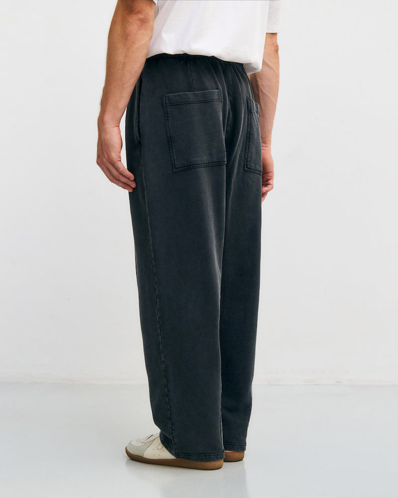 ROTHOLZ Balloon trousers washed black men