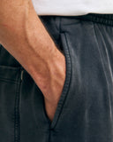 ROTHOLZ Balloon trousers washed black men