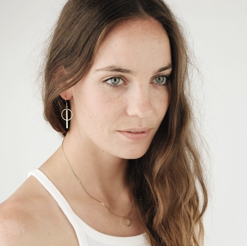 BRASSCAKE Oku hook earrings