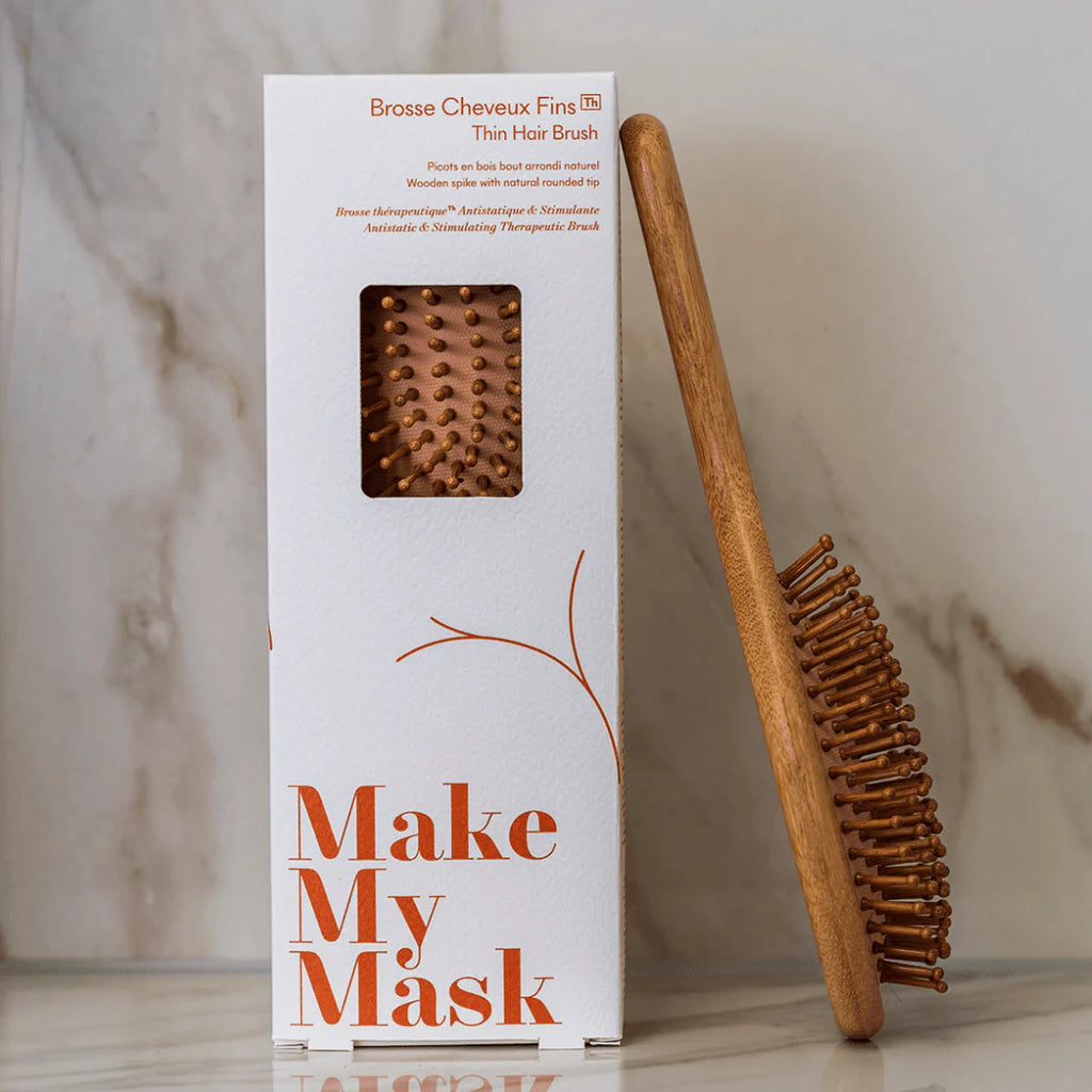 MAKEMYMASK Thin hair brush