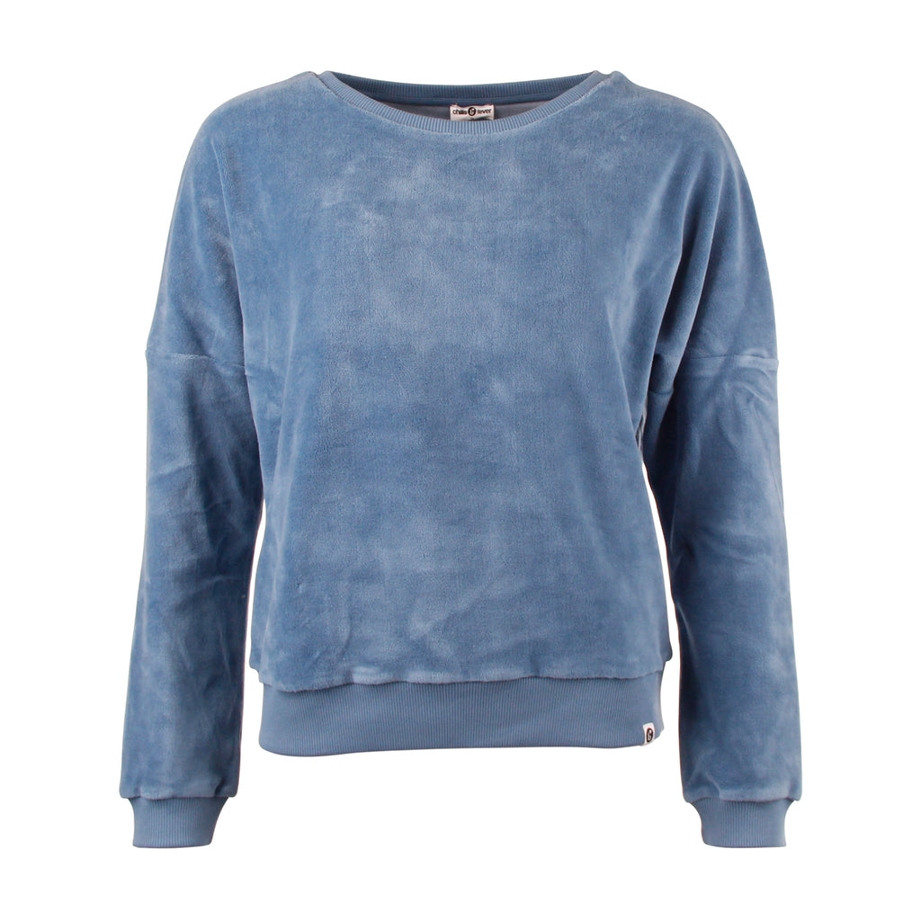 CHILLS & FEVER Lima sweater provincial blue women