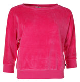 CHILLS & FEVER Sybille velvet sweater pink women