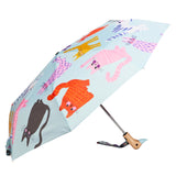 ORIGINAL DUCKHEAD Compact duck umbrella arty cats ice