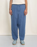 ROTHOLZ Wide denim trousers washed denim men
