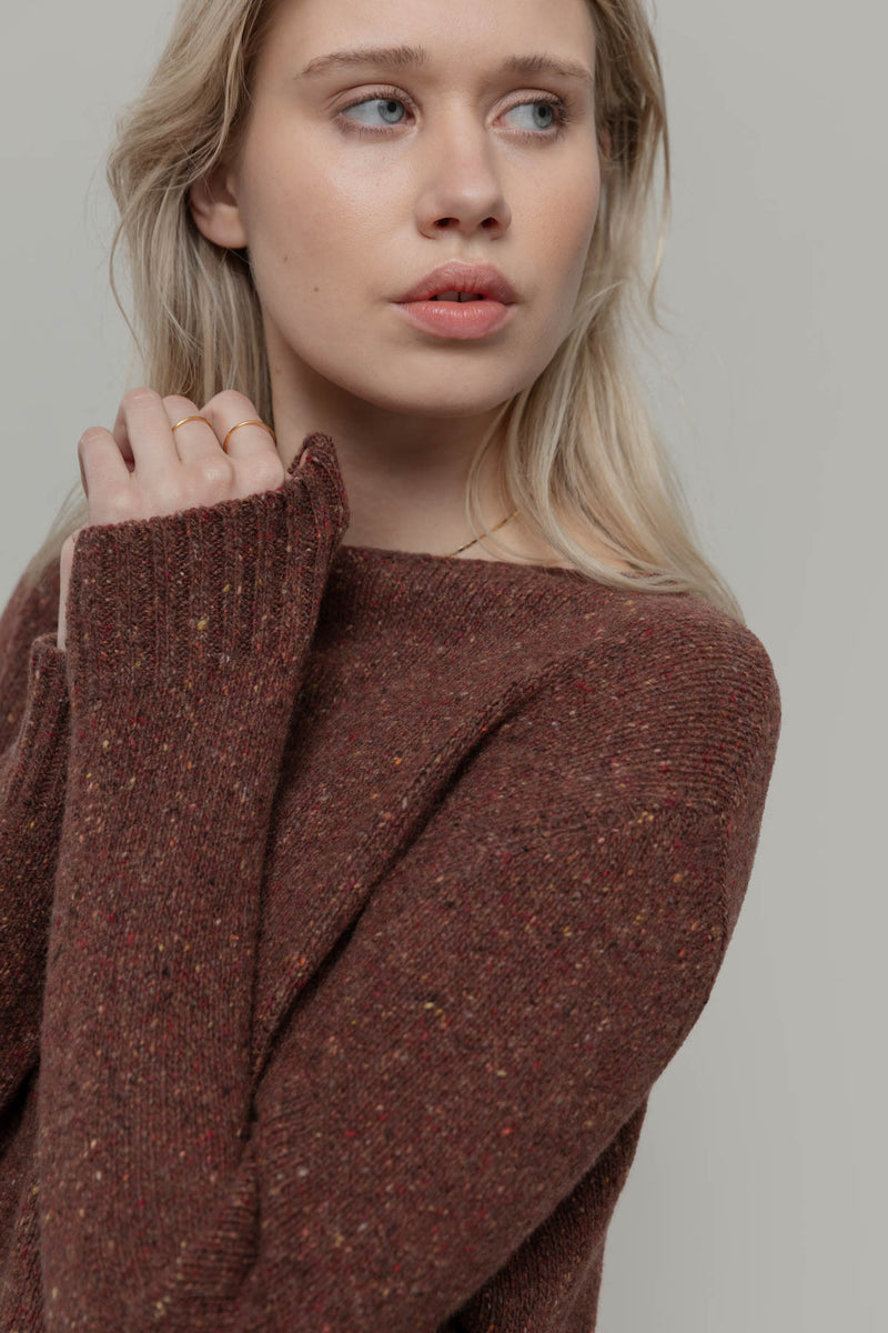 RIFO Eloisa jumper orange corten women