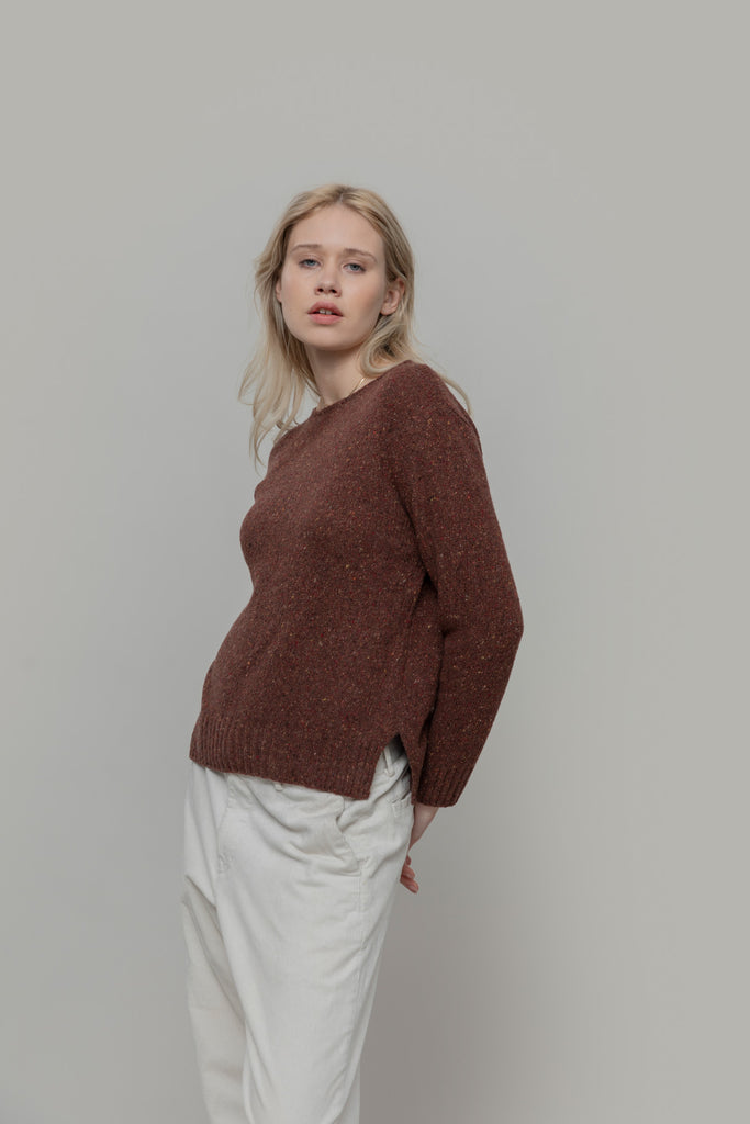 RIFO Eloisa jumper orange corten women