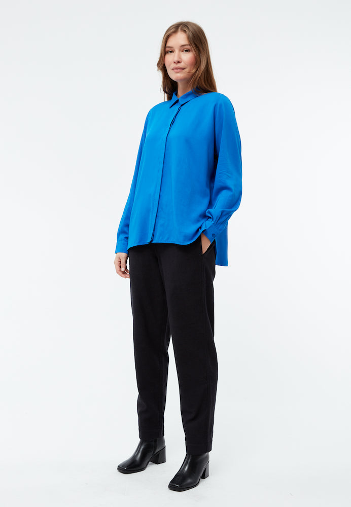 GIVN BERLIN Iva shirt electric blue women
