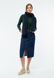 GIVN BERLIN Karlotta denim skirt dark blue women