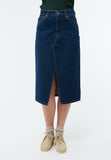 GIVN BERLIN Karlotta denim skirt dark blue women
