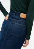 GIVN BERLIN Karlotta denim skirt dark blue women