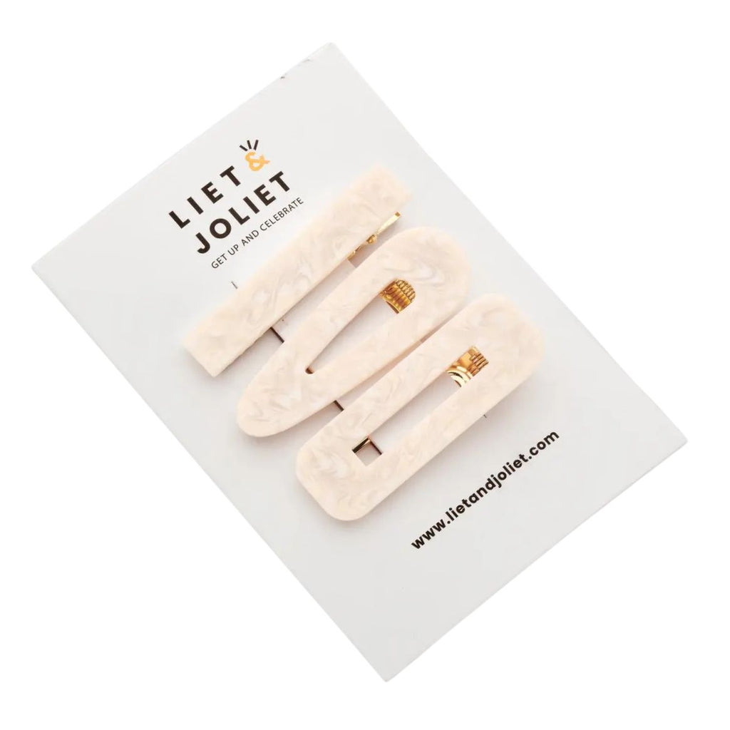 LIET & JOLIET Lucia hair pin set white J25351MIX01