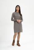 MELAWEAR Harleen basic fine knit dress bear blend women