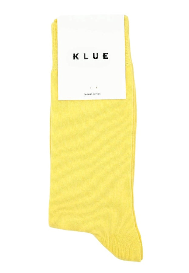 KLUE Organic cotton socks yellow unisex