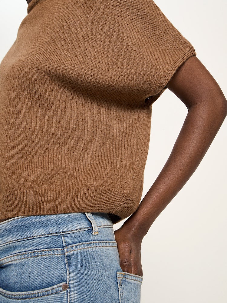 LANIUS 13363 Knit top 281 brown women