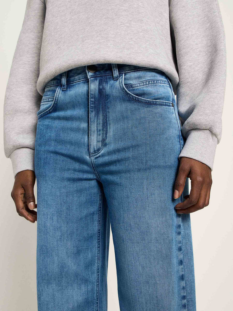 LANIUS 14007 Marlene jeans 577 mid blue denim women