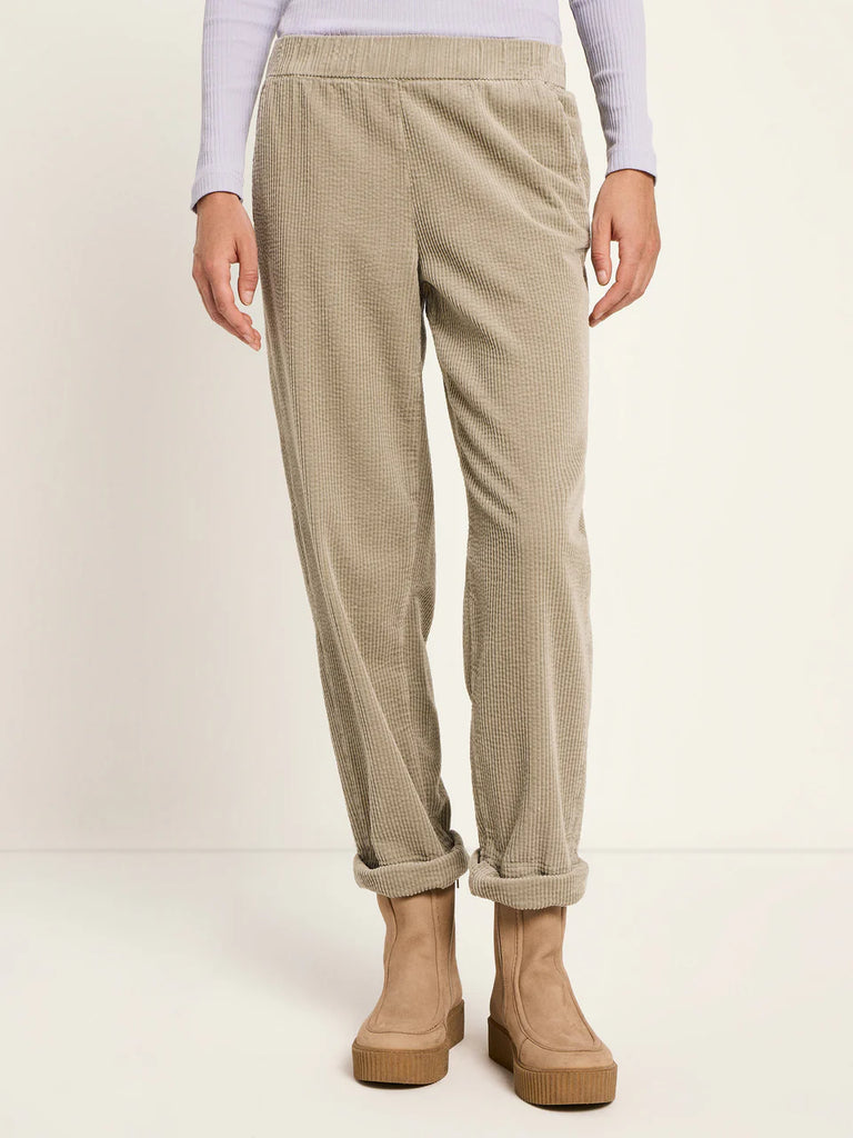 LANIUS 14387 Corduroy trousers 273 dark stone women