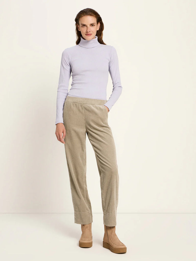 LANIUS 14387 Corduroy trousers 273 dark stone women