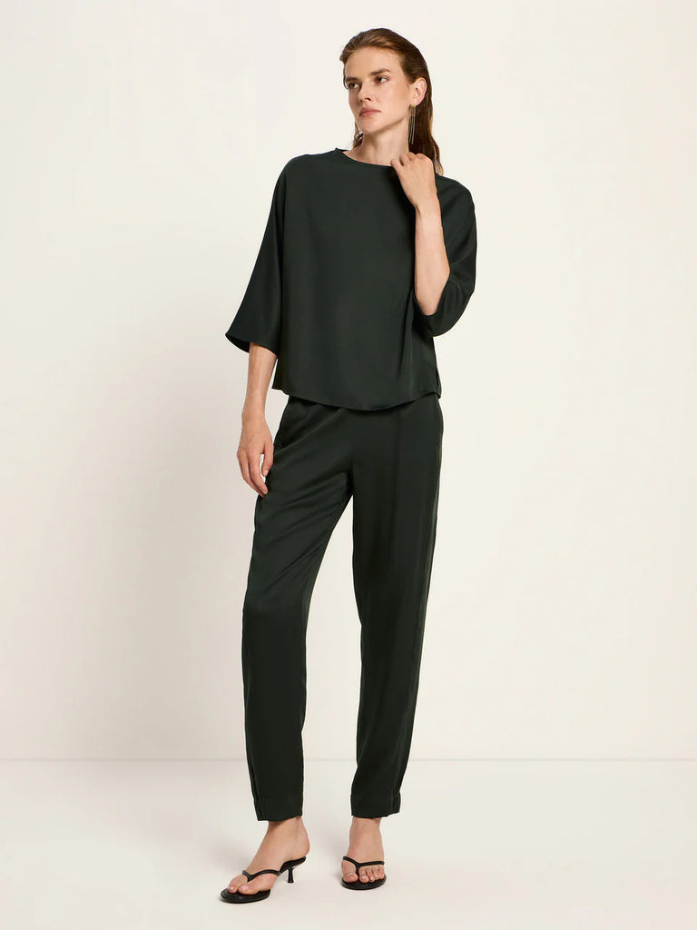 LANIUS 14443 Tencel blouse 678 forest women