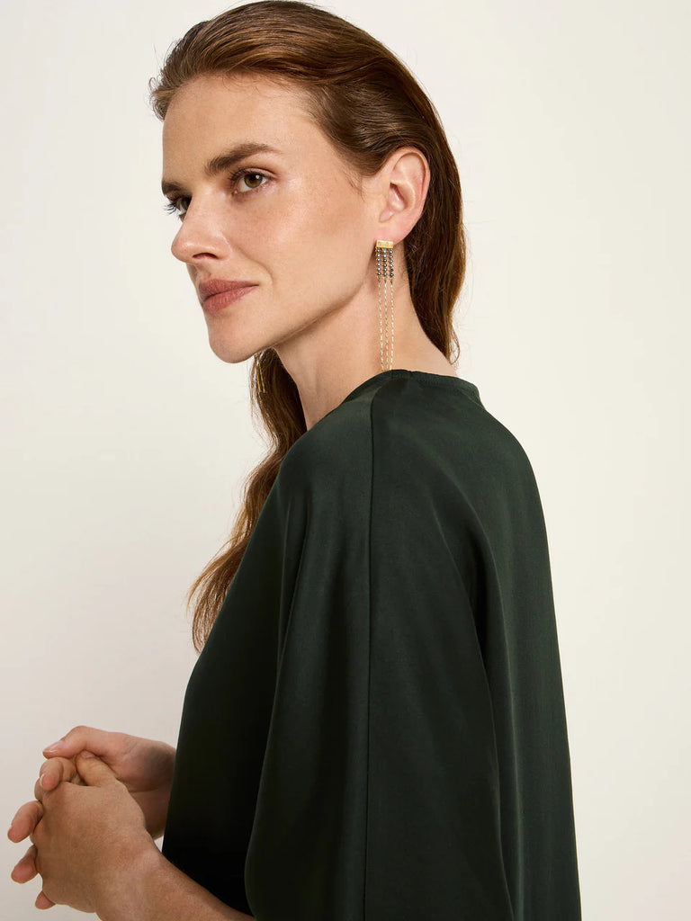 LANIUS 14443 Tencel blouse 678 forest women