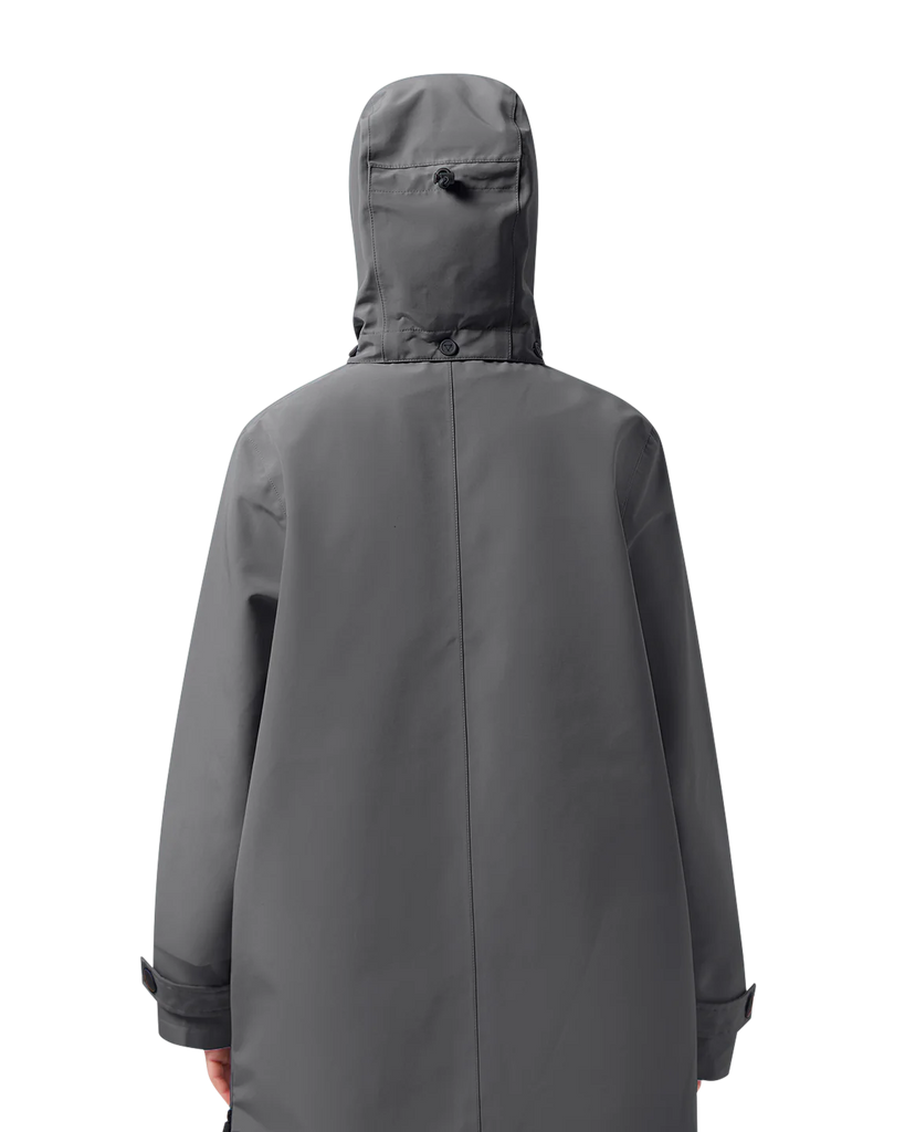 MAIUM Mac raincoat rock grey unisex