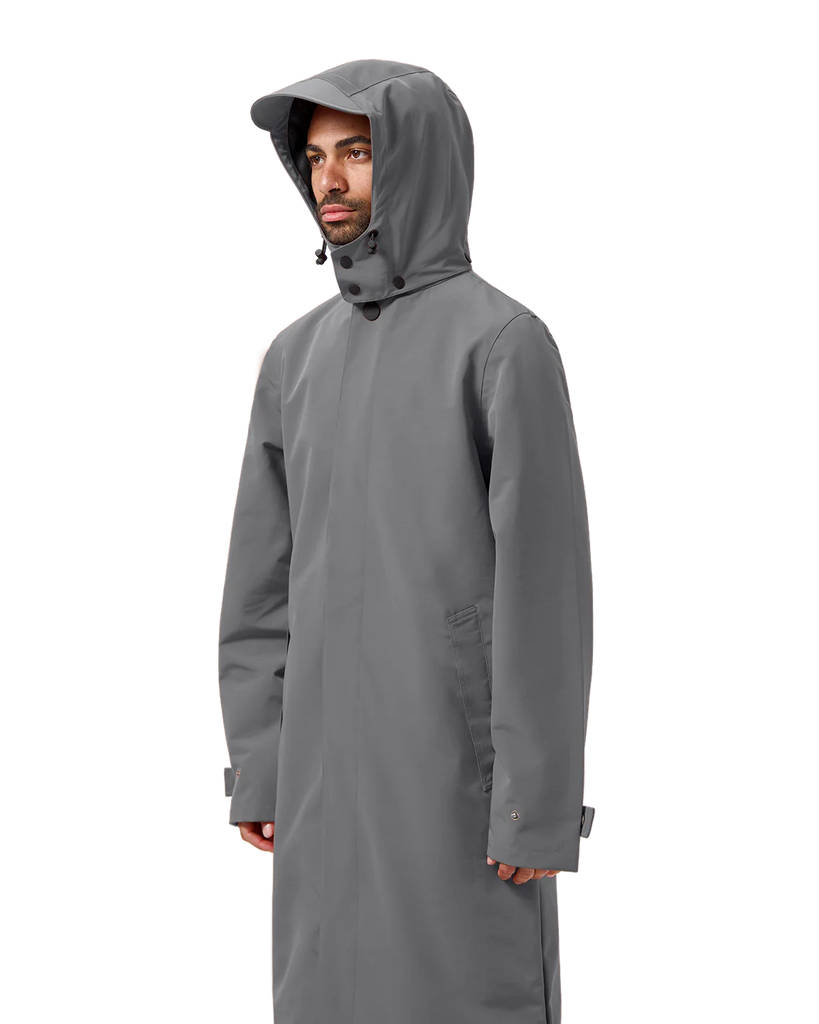 MAIUM Mac raincoat rock grey unisex