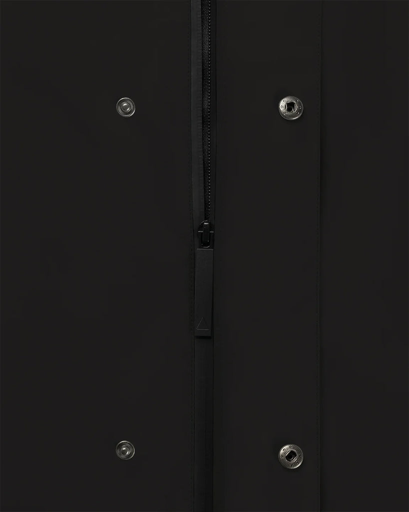 MAIUM Mac short raincoat black unisex