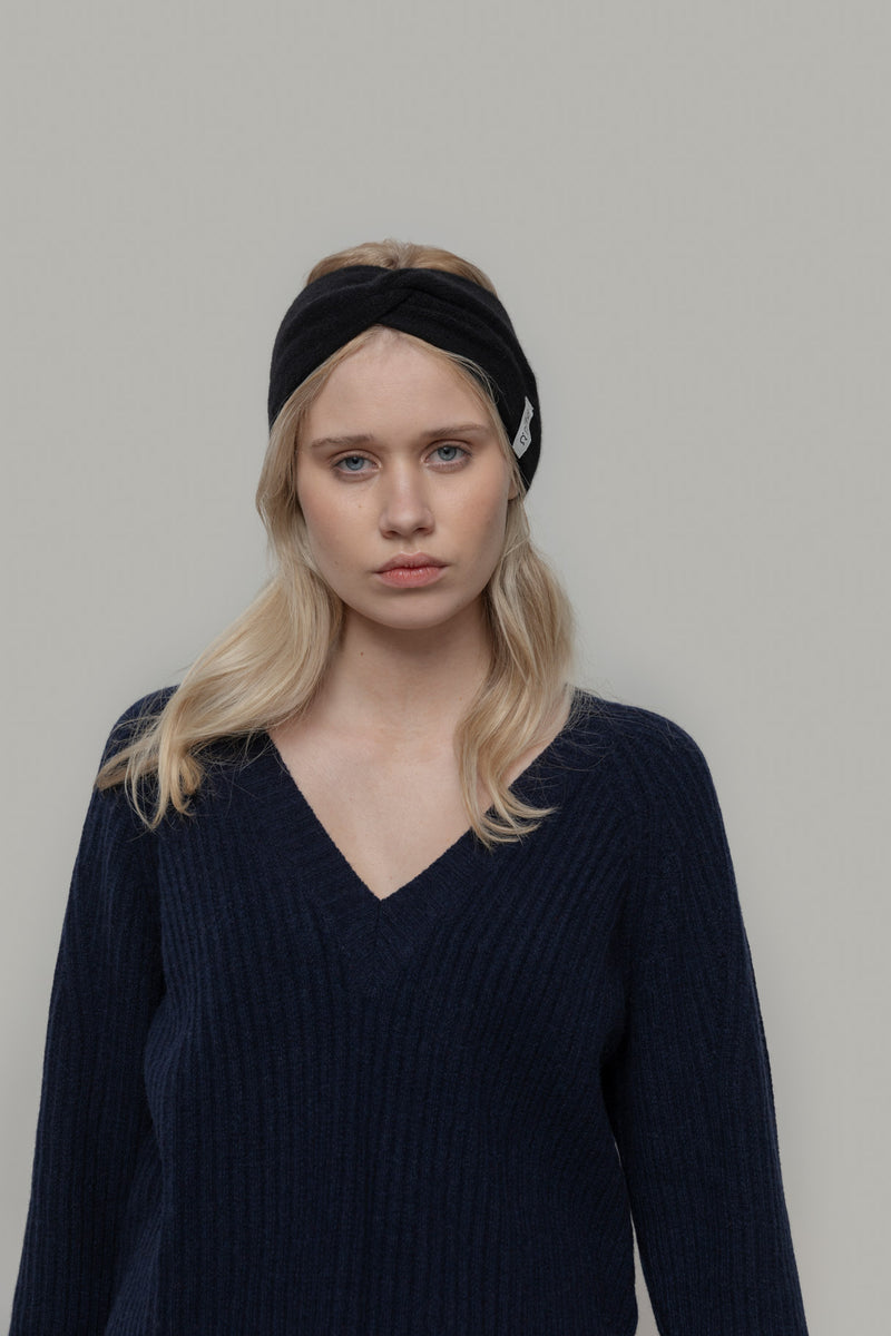 RIFO Nadia headband black ardesia women