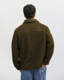 ROTHOLZ Relaxed overshirt forest green men