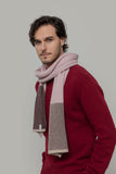 RIFO Teresa scarf rosa peonia unisex