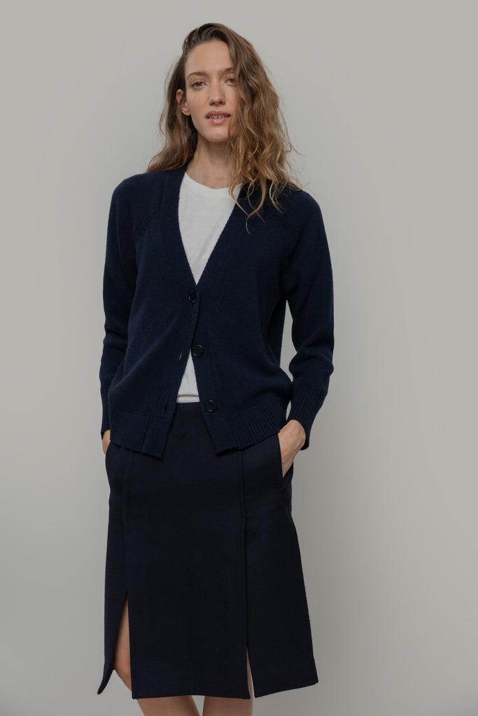 RIFO Tosca cardigan blue mora women