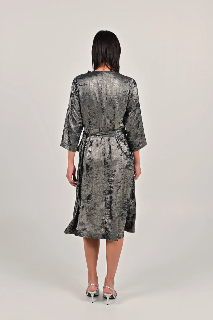 FAM THE LABEL Sanna dress soft green women