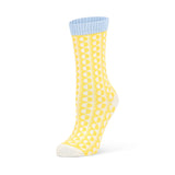 WOLVIS Bauhaus socks lemon women