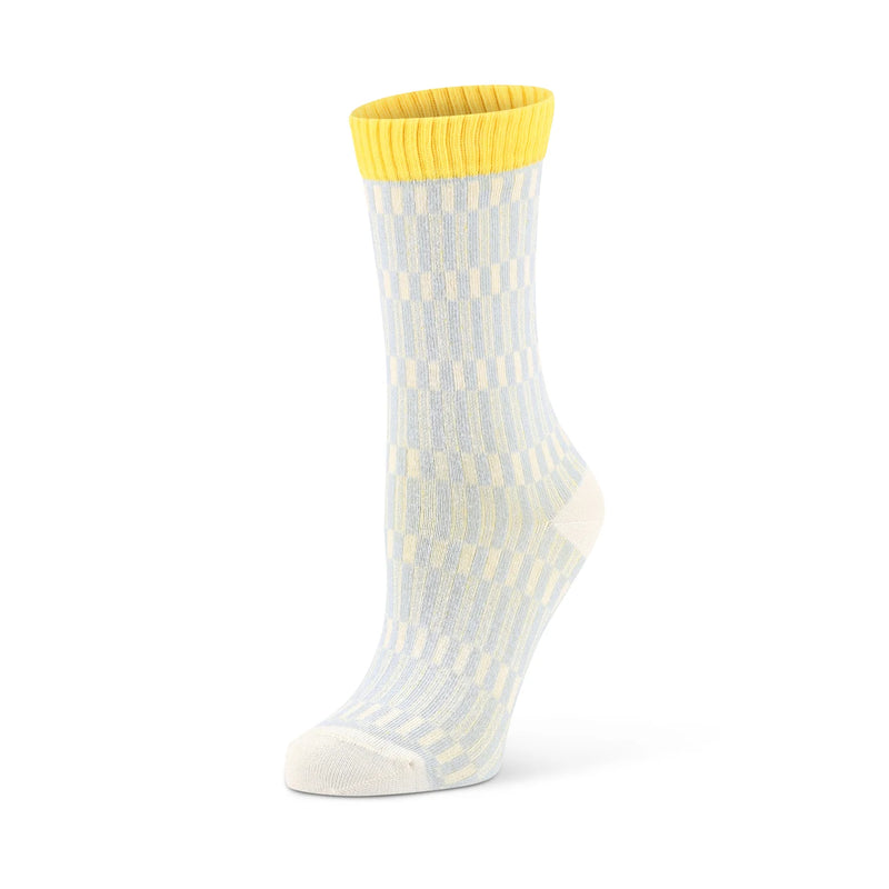 WOLVIS Bauhaus socks meringue women