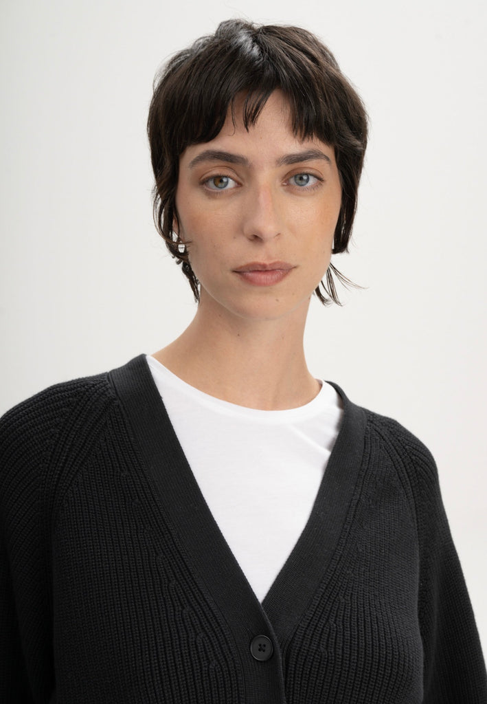 MELAWEAR Bhuma cardigan black women