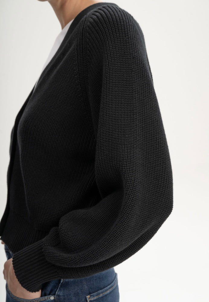 MELAWEAR Bhuma cardigan black women