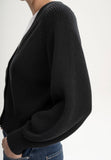MELAWEAR Bhuma cardigan black women