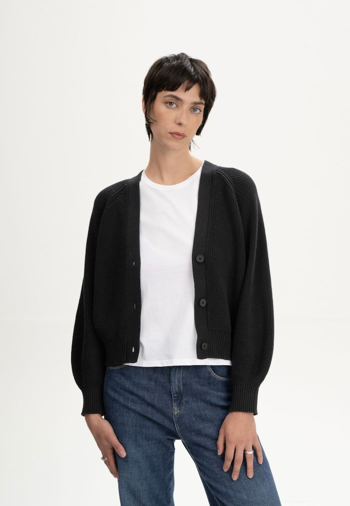 MELAWEAR Bhuma cardigan black women