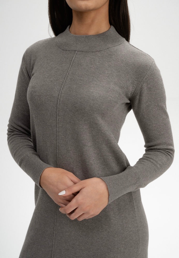 MELAWEAR Harleen basic fine knit dress bear blend women